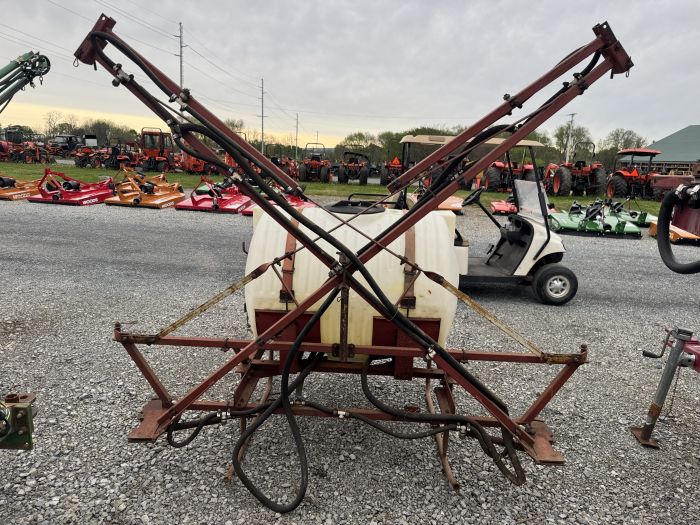 Demco 150 gallon 3pt sprayer with 25' booms